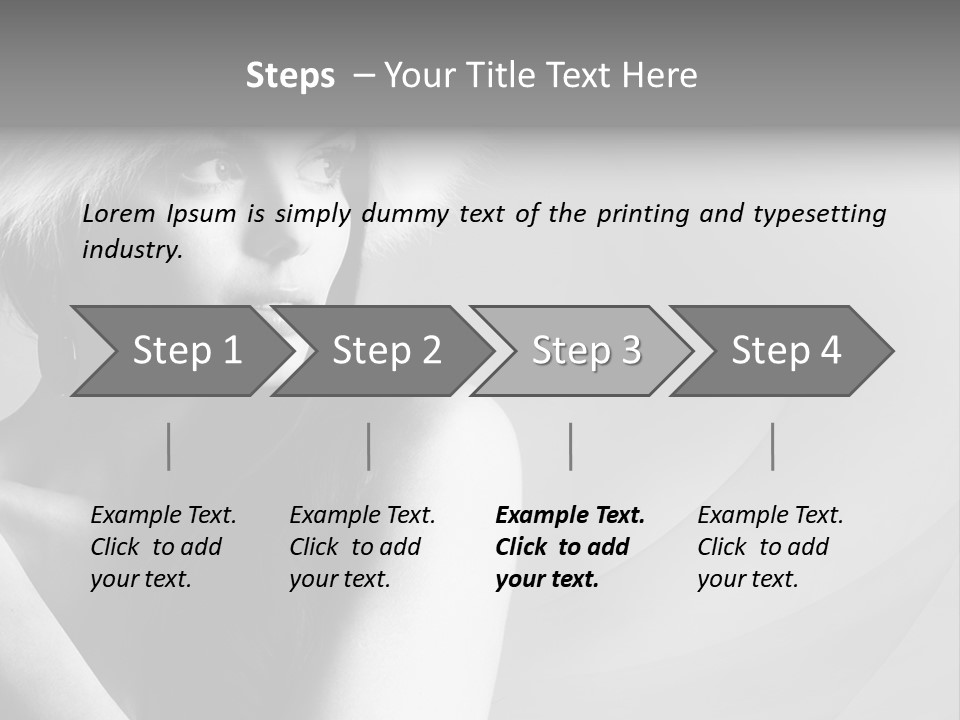 Fur Look Sensuality PowerPoint Template