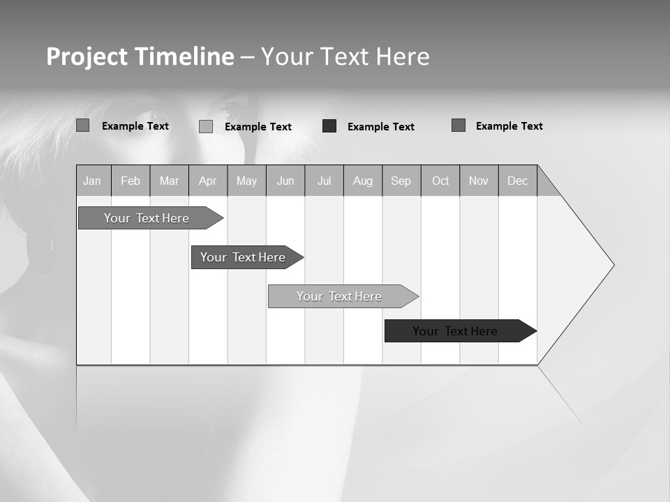 Fur Look Sensuality PowerPoint Template