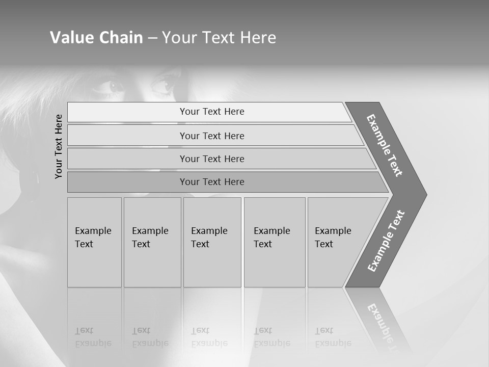 Fur Look Sensuality PowerPoint Template