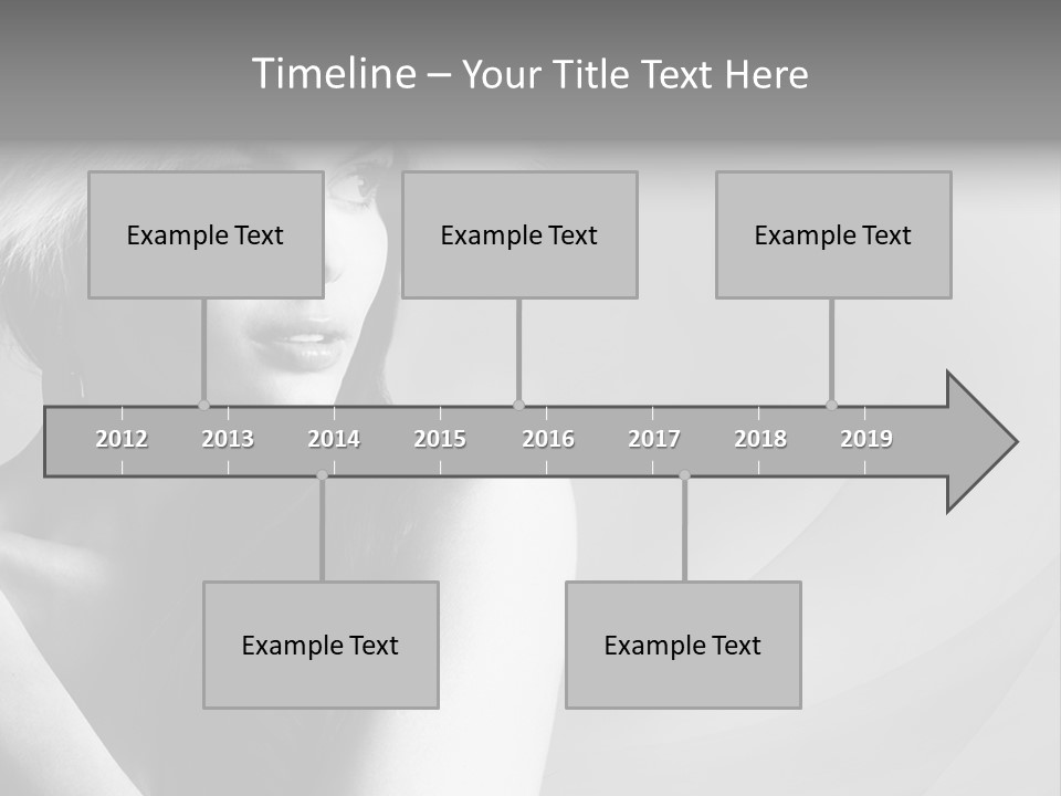 Fur Look Sensuality PowerPoint Template