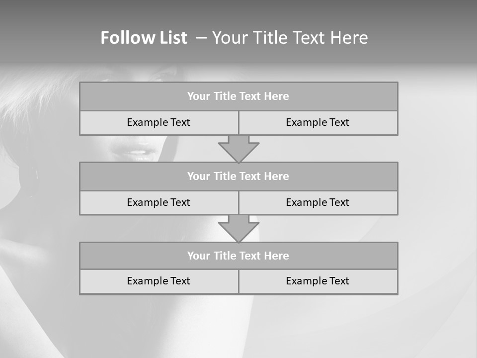 Fur Look Sensuality PowerPoint Template