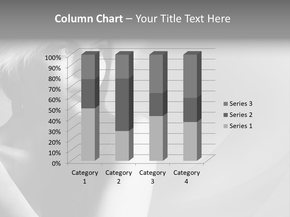Fur Look Sensuality PowerPoint Template
