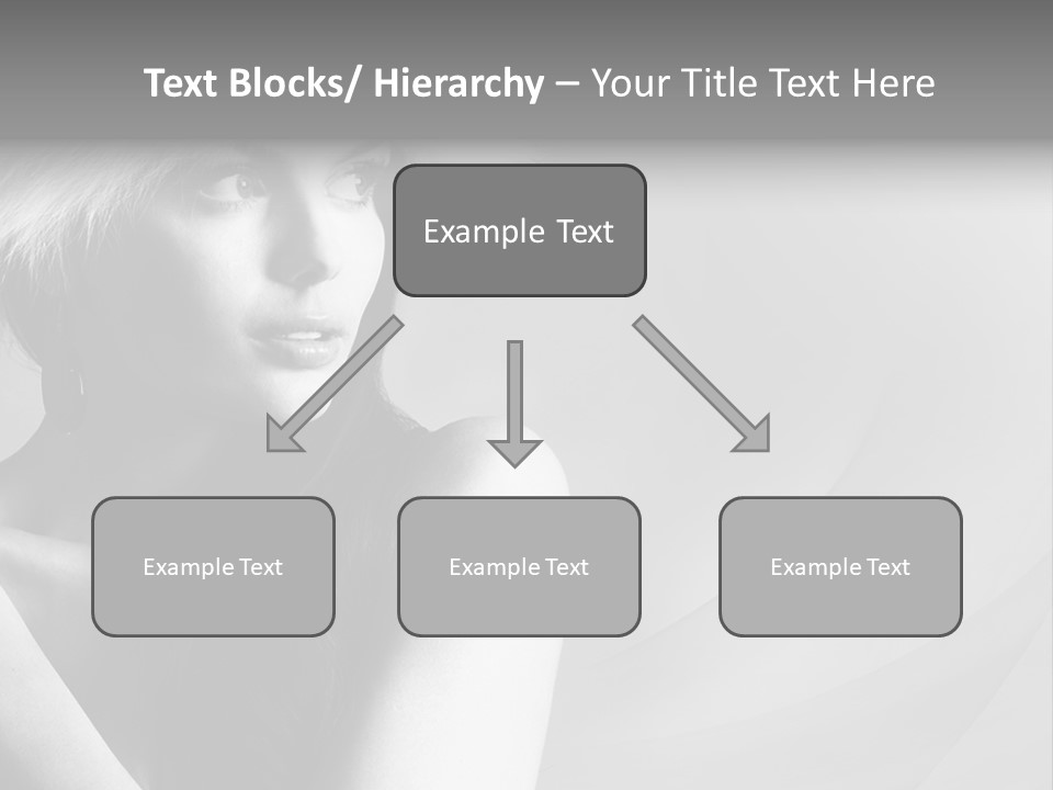 Fur Look Sensuality PowerPoint Template