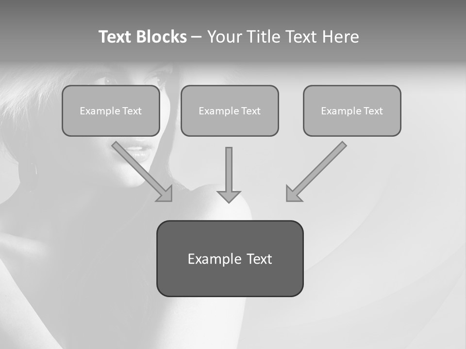 Fur Look Sensuality PowerPoint Template