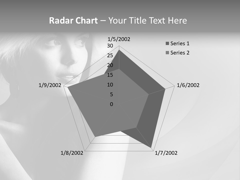 Fur Look Sensuality PowerPoint Template