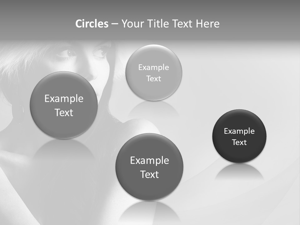 Fur Look Sensuality PowerPoint Template