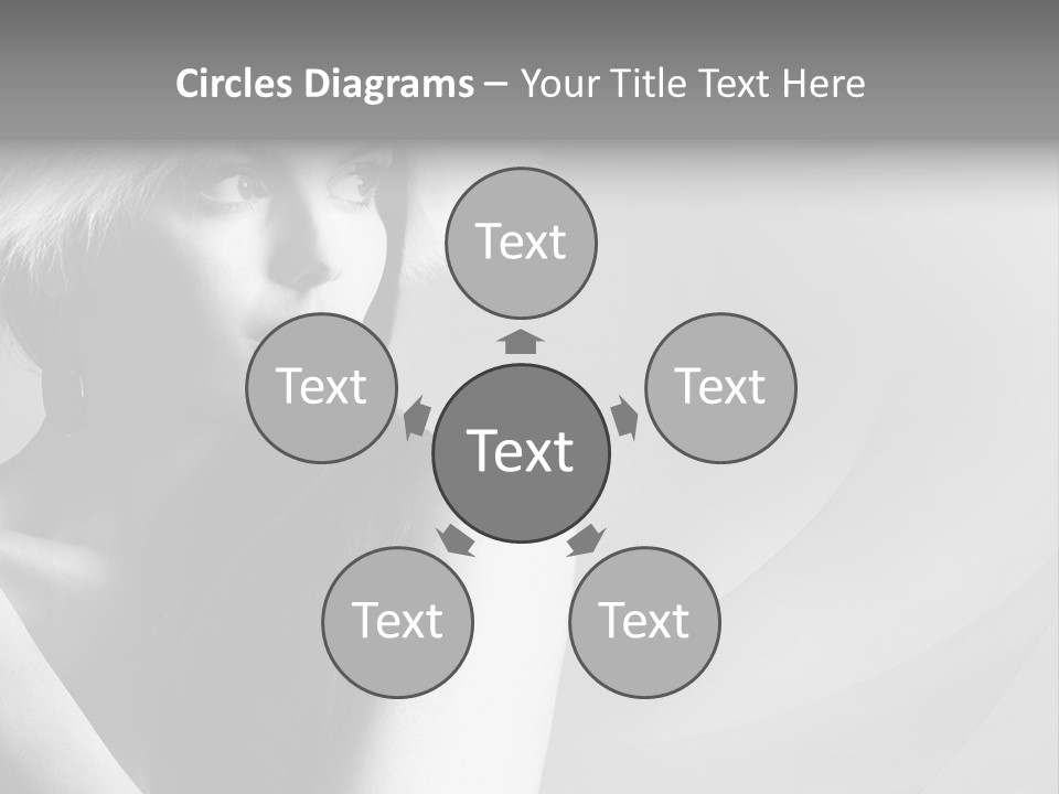 Fur Look Sensuality PowerPoint Template