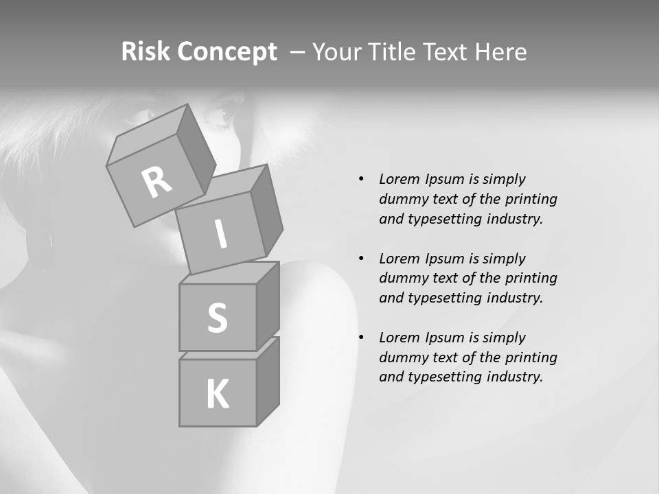 Fur Look Sensuality PowerPoint Template