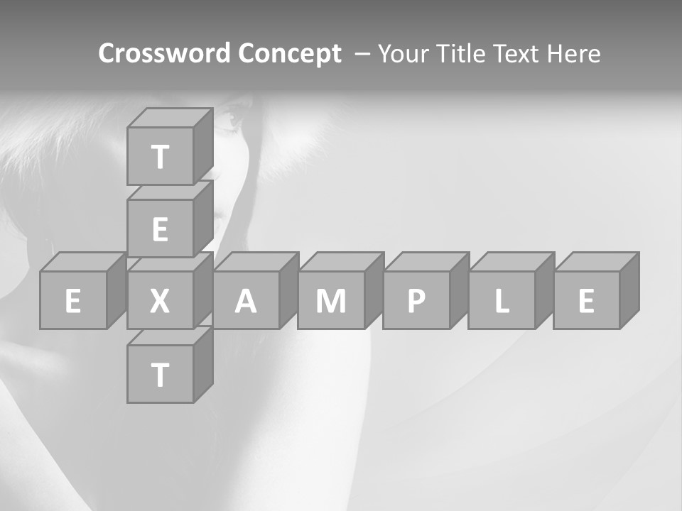 Fur Look Sensuality PowerPoint Template