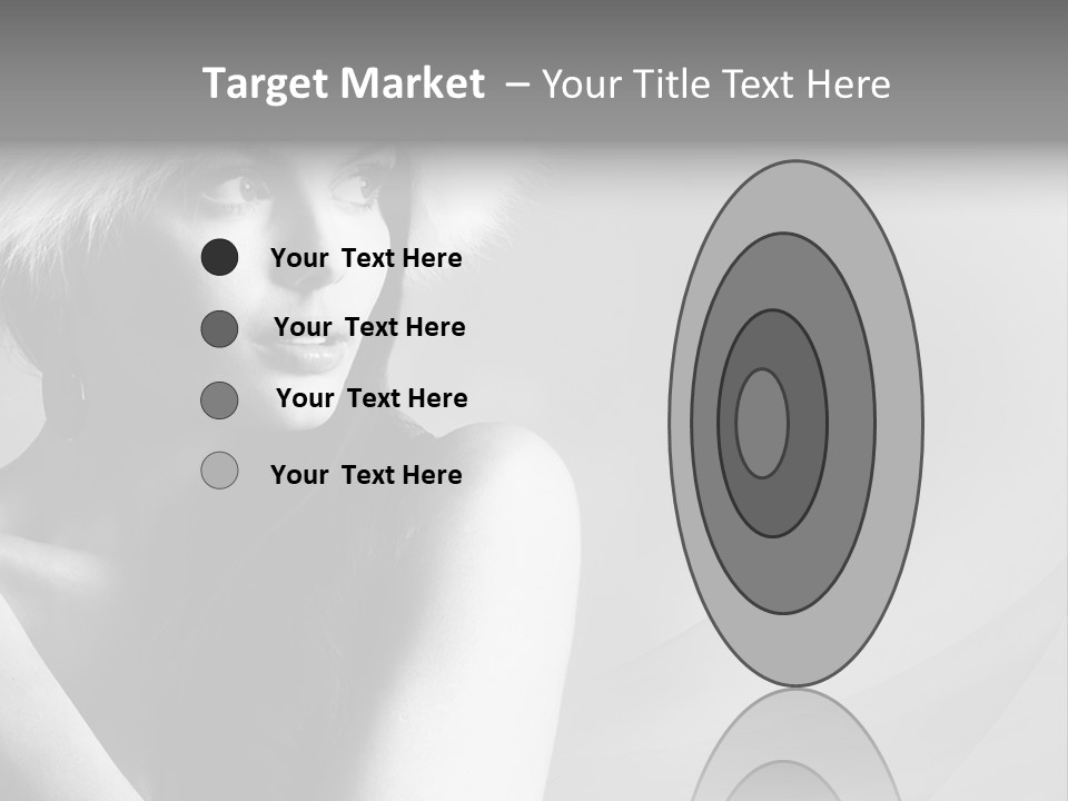 Fur Look Sensuality PowerPoint Template