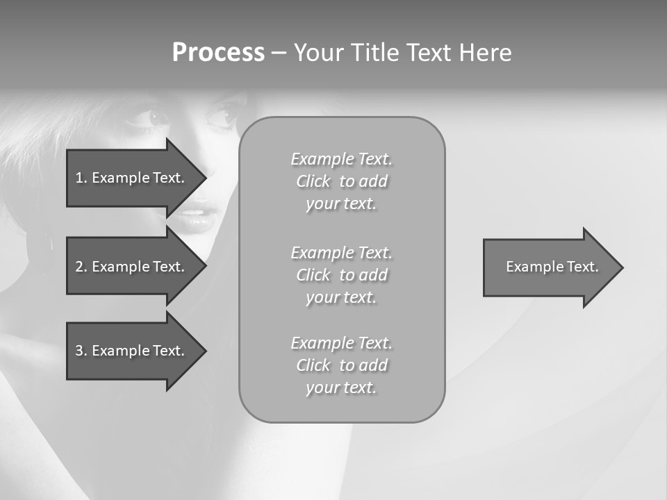 Fur Look Sensuality PowerPoint Template