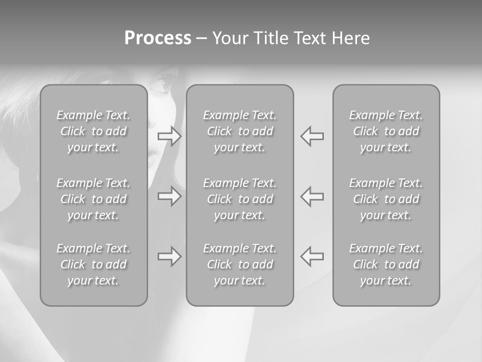 Fur Look Sensuality PowerPoint Template
