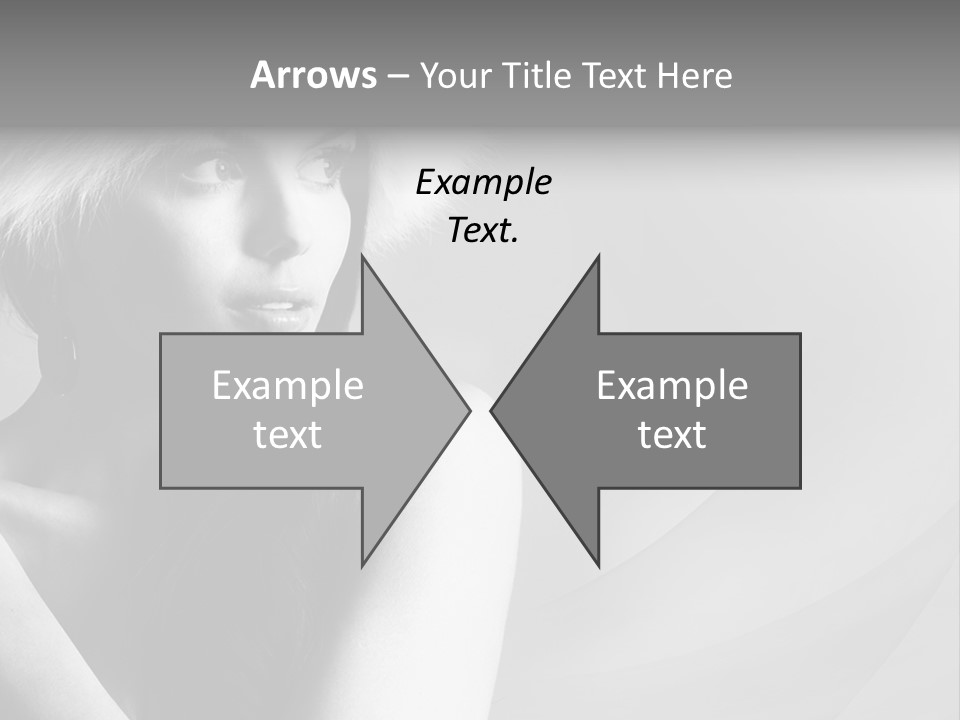 Fur Look Sensuality PowerPoint Template