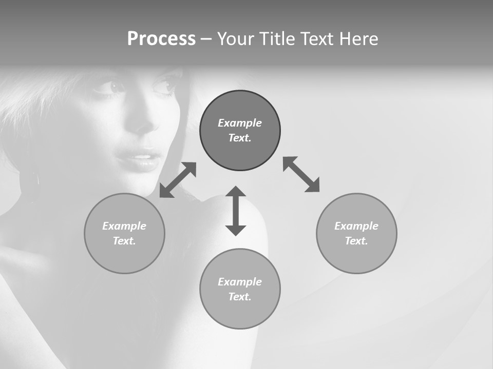 Fur Look Sensuality PowerPoint Template