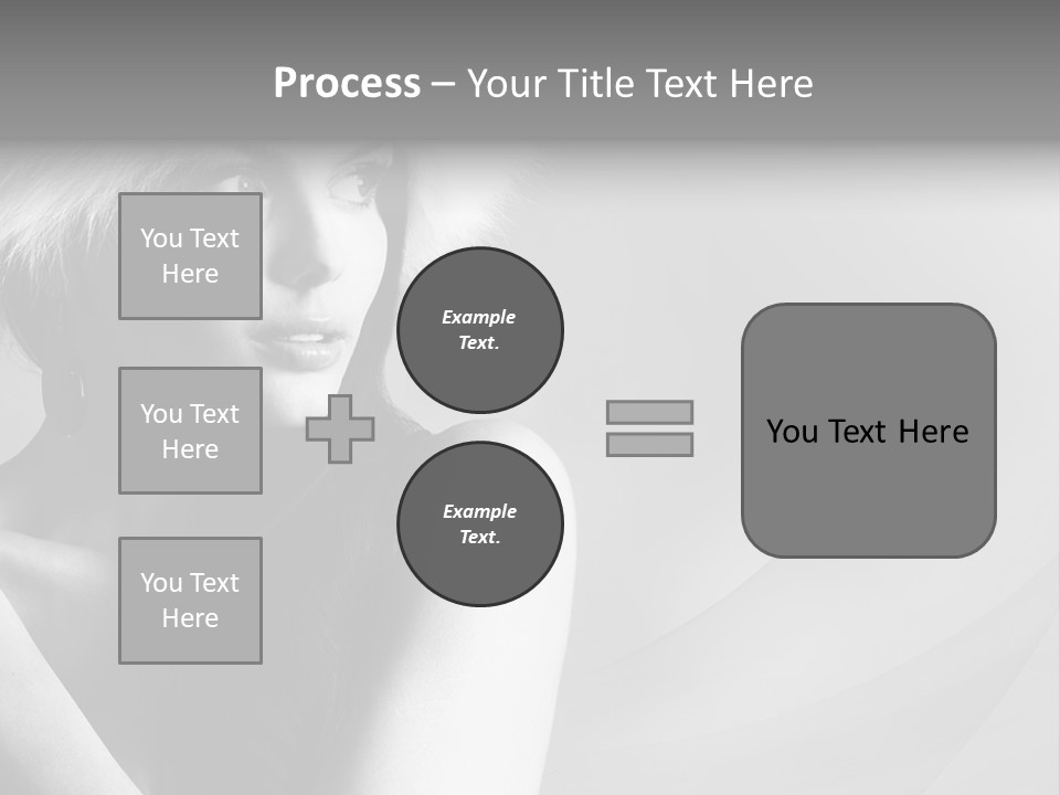 Fur Look Sensuality PowerPoint Template