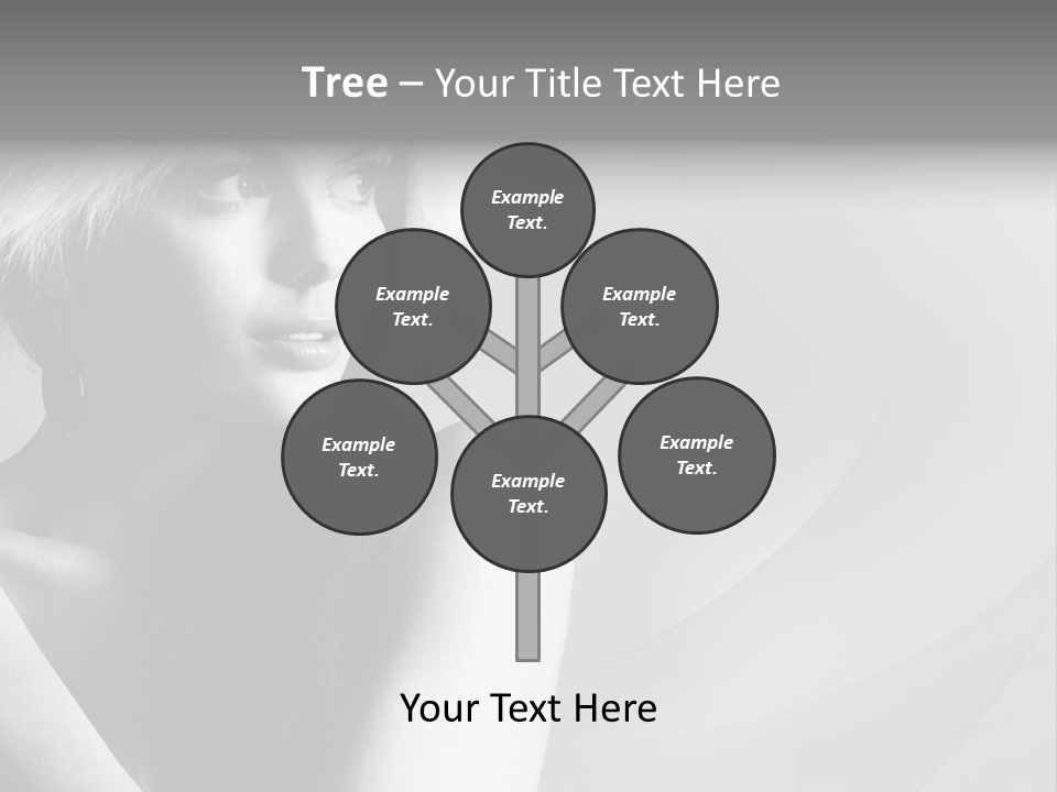 Fur Look Sensuality PowerPoint Template