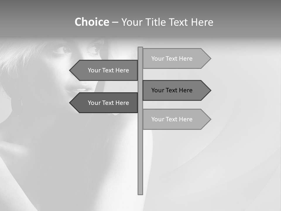 Fur Look Sensuality PowerPoint Template