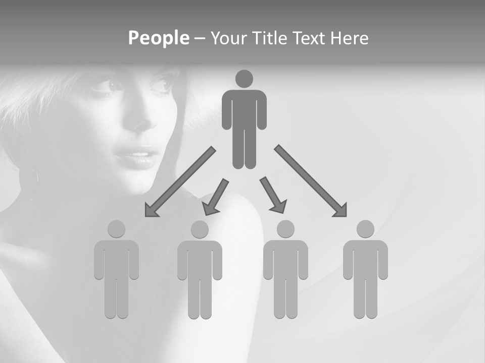 Fur Look Sensuality PowerPoint Template