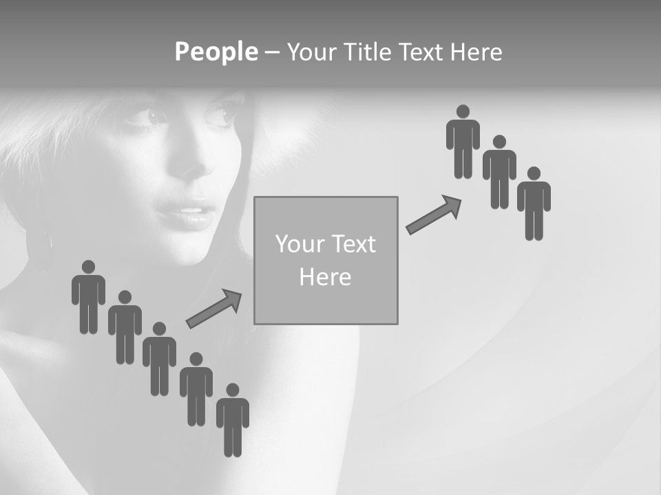 Fur Look Sensuality PowerPoint Template