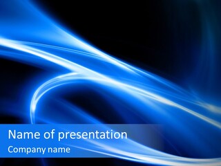 Ornament Light Effect PowerPoint Template