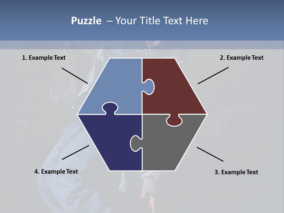 Teen Girl Emotion PowerPoint Template