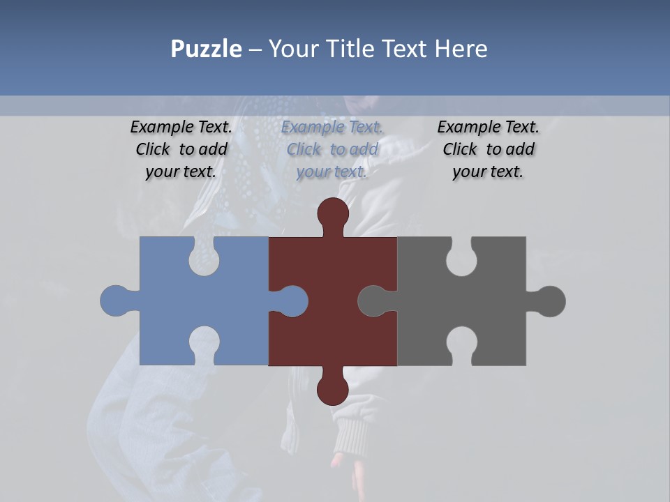 Teen Girl Emotion PowerPoint Template