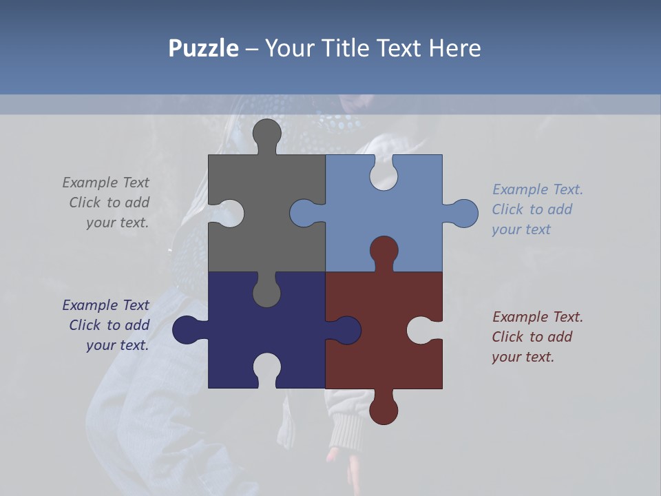 Teen Girl Emotion PowerPoint Template