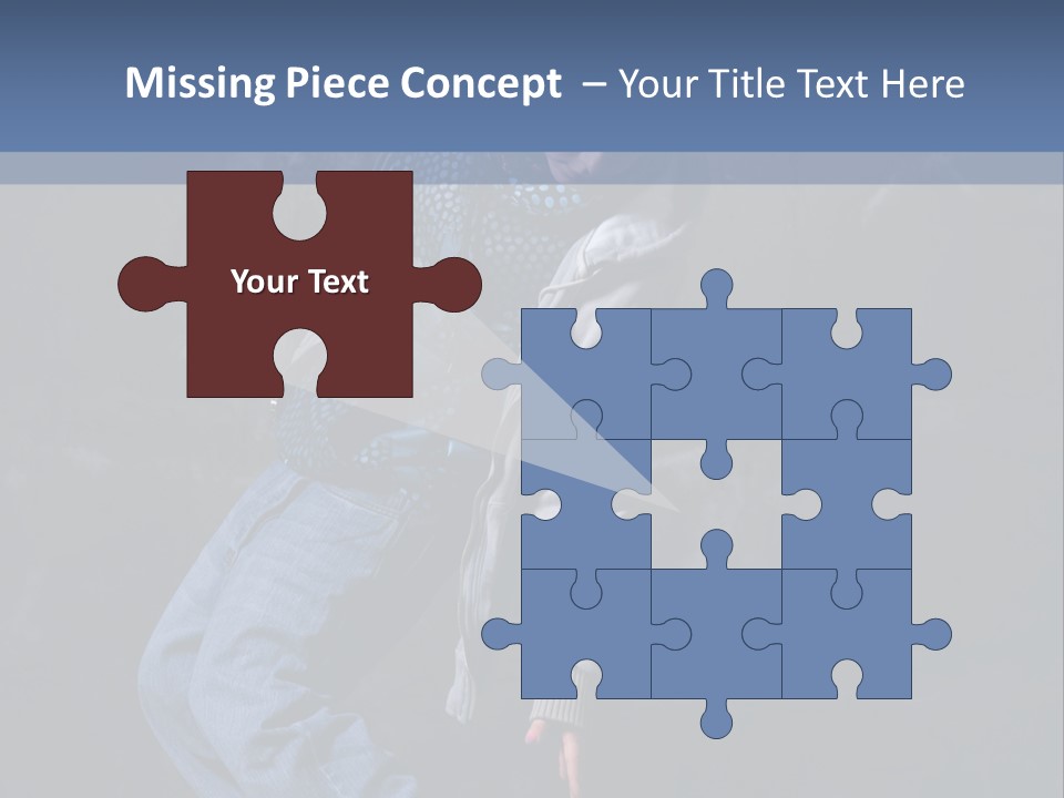 Teen Girl Emotion PowerPoint Template