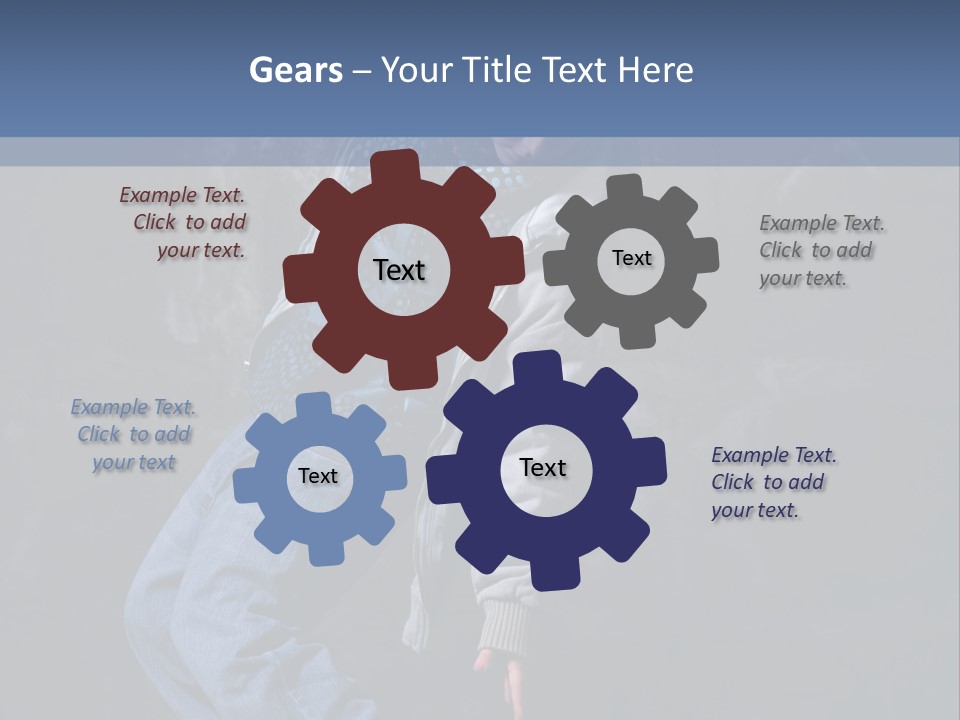 Teen Girl Emotion PowerPoint Template