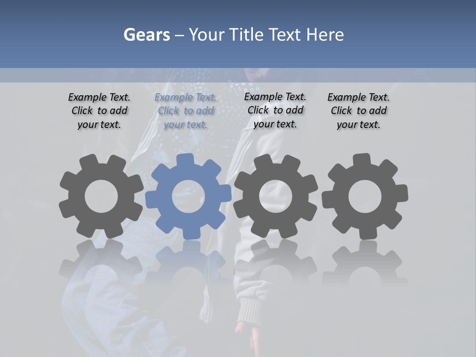 Teen Girl Emotion PowerPoint Template