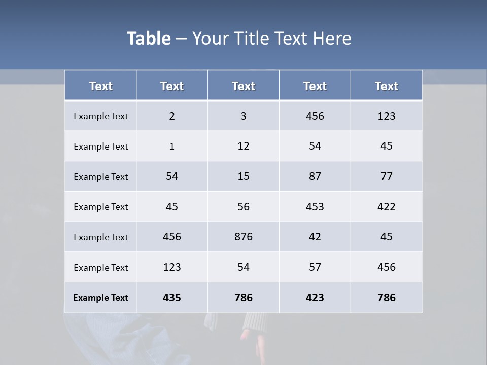 Teen Girl Emotion PowerPoint Template