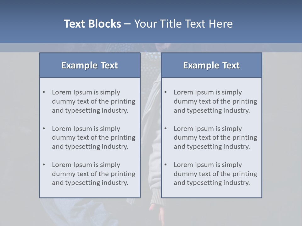 Teen Girl Emotion PowerPoint Template