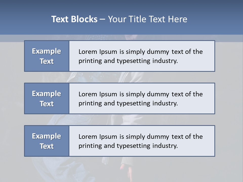 Teen Girl Emotion PowerPoint Template