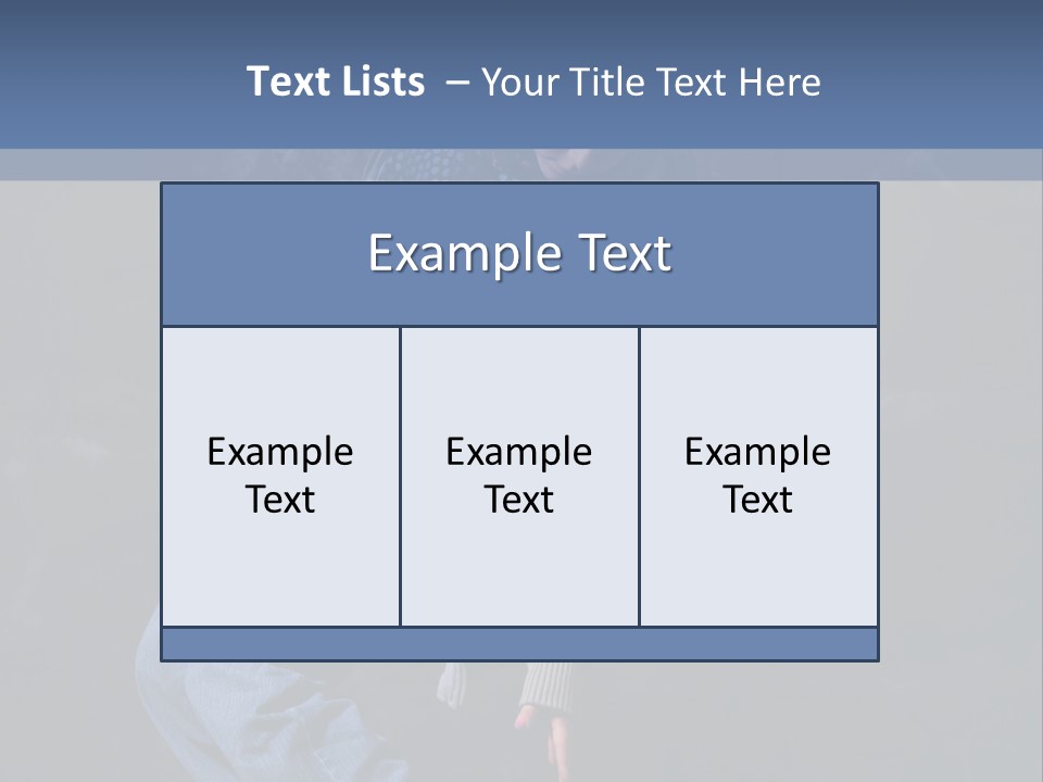 Teen Girl Emotion PowerPoint Template