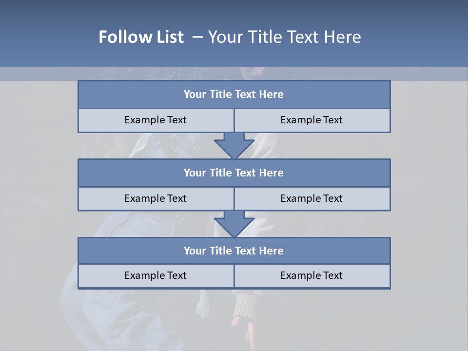 Teen Girl Emotion PowerPoint Template