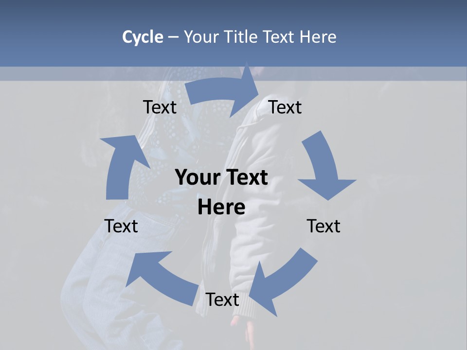 Teen Girl Emotion PowerPoint Template