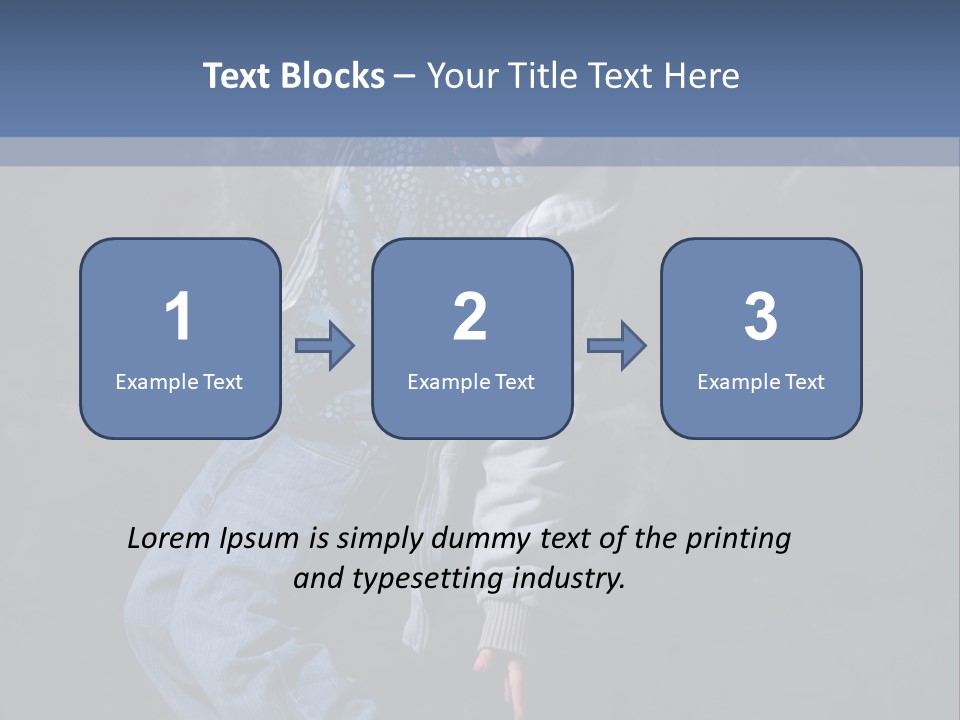 Teen Girl Emotion PowerPoint Template