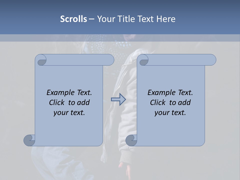 Teen Girl Emotion PowerPoint Template