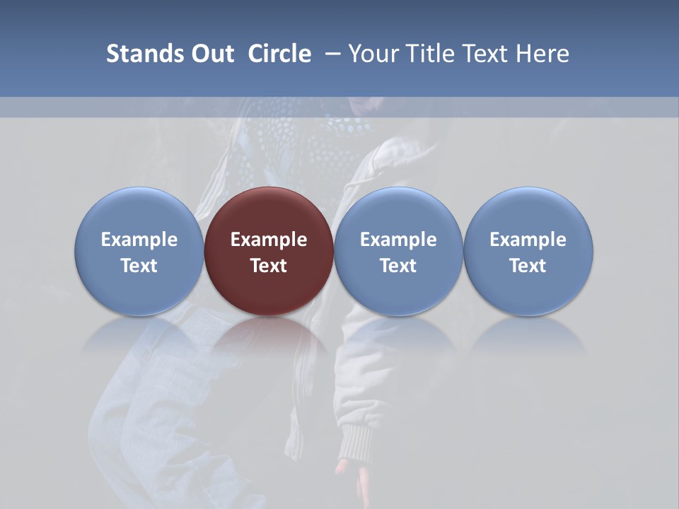 Teen Girl Emotion PowerPoint Template