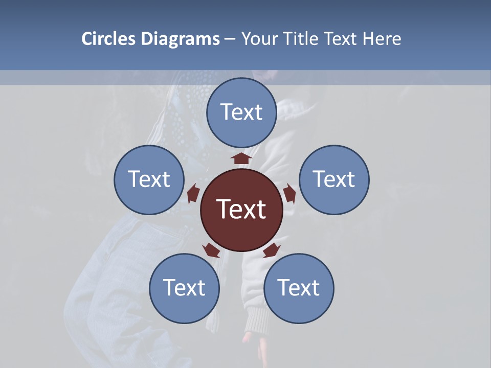 Teen Girl Emotion PowerPoint Template