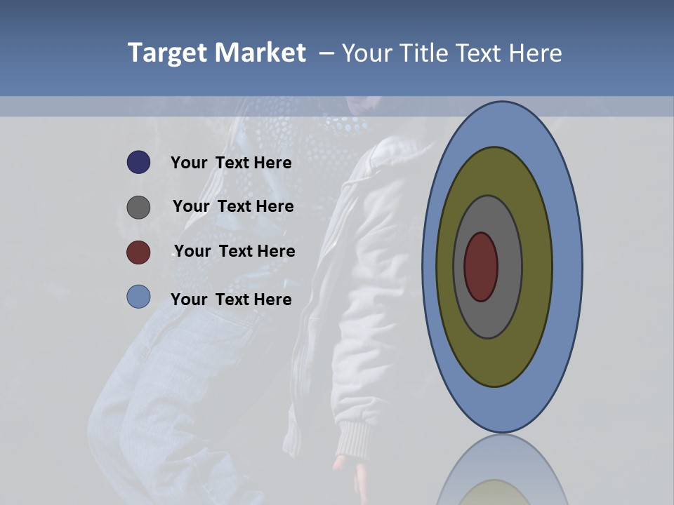 Teen Girl Emotion PowerPoint Template