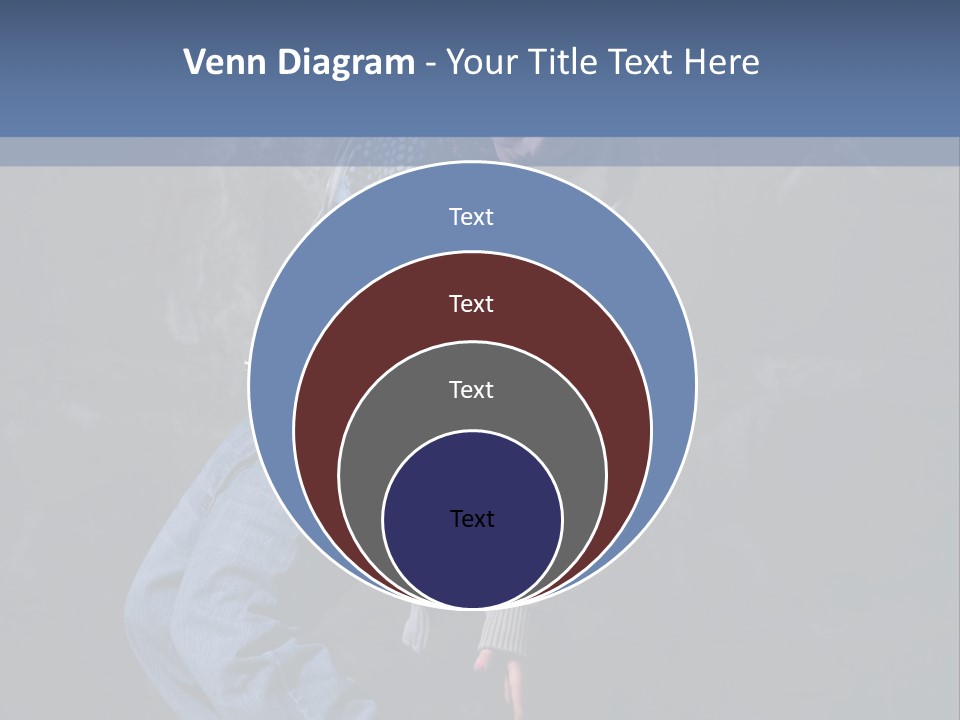 Teen Girl Emotion PowerPoint Template