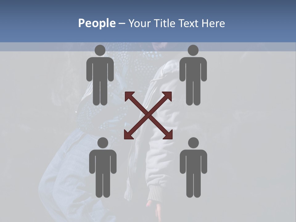 Teen Girl Emotion PowerPoint Template