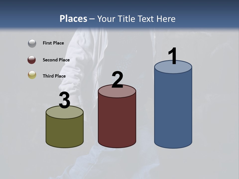 Cute Rap Caucasian PowerPoint Template