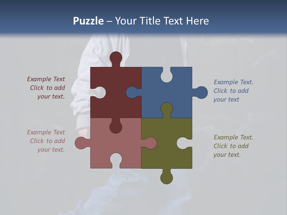 Cute Rap Caucasian PowerPoint Template