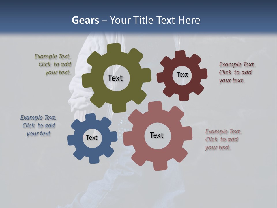 Cute Rap Caucasian PowerPoint Template