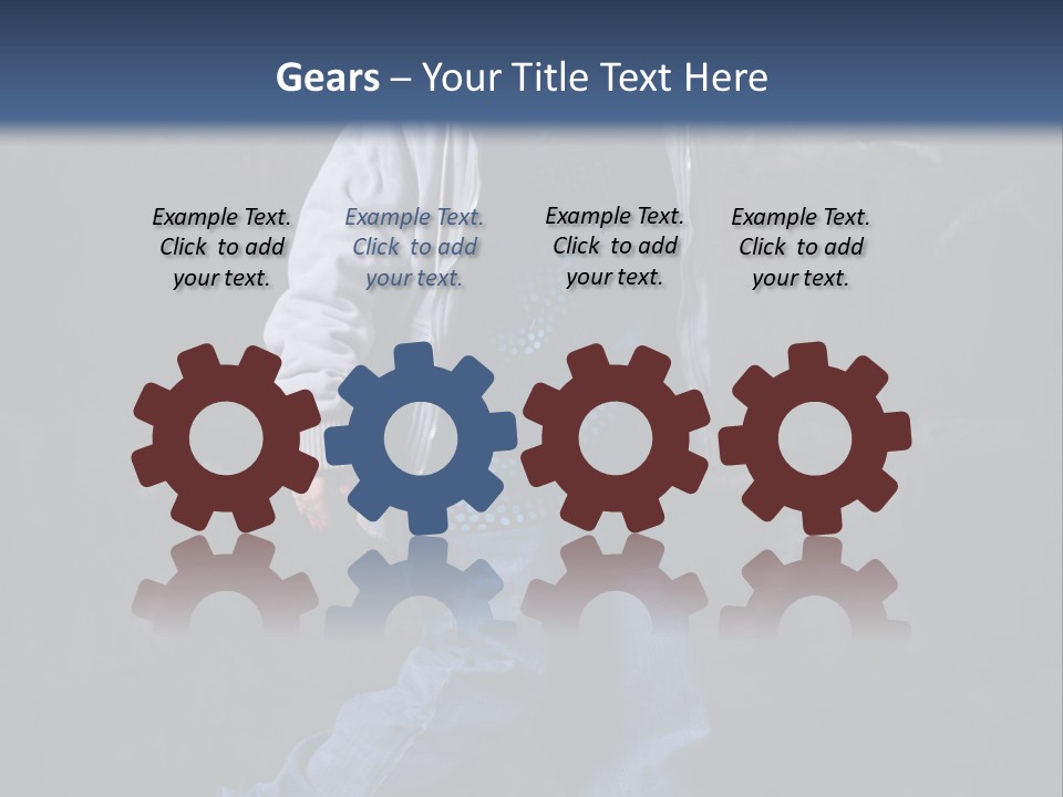 Cute Rap Caucasian PowerPoint Template