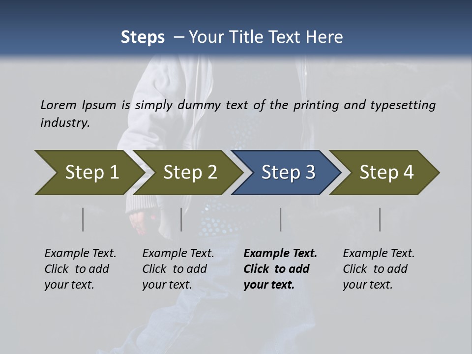 Cute Rap Caucasian PowerPoint Template