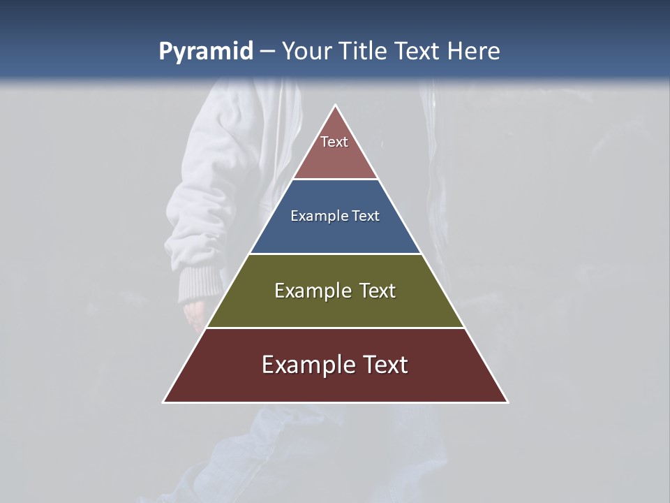 Cute Rap Caucasian PowerPoint Template