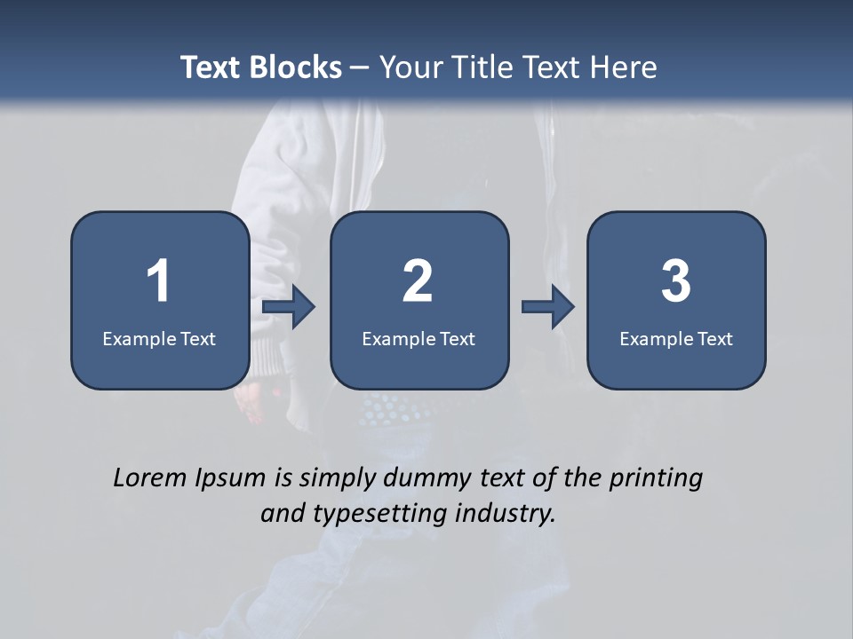 Cute Rap Caucasian PowerPoint Template